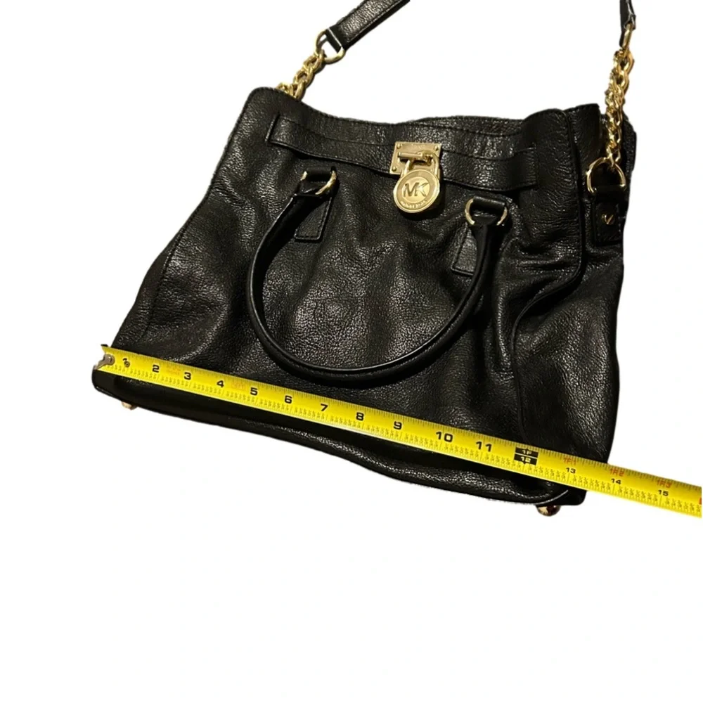 Michael Kors Hamilton , soft black leather.